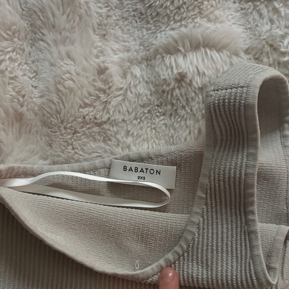 Babaton One-Shoulder Ribbed Knit Top - Picture 3 of 3